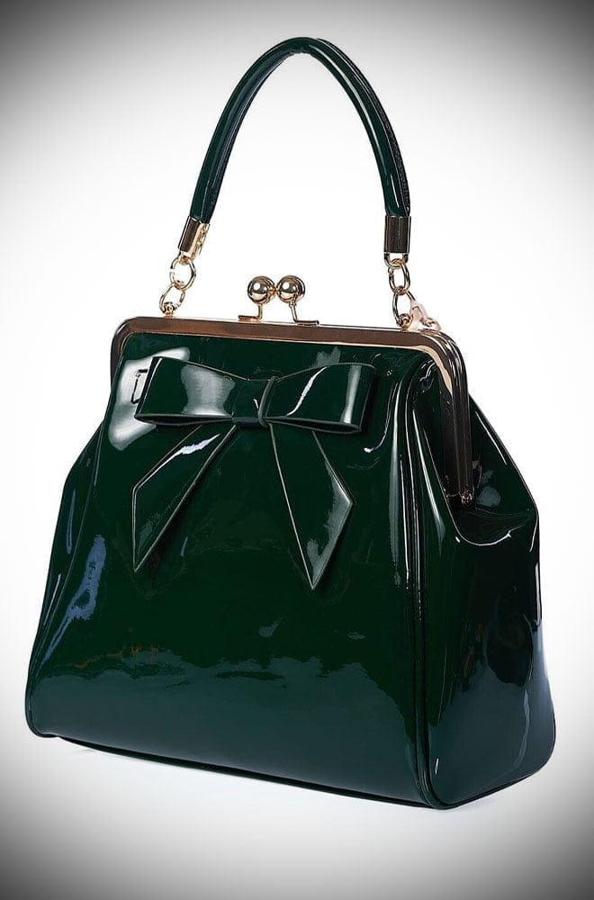 Green Vintage Style Handbag image 2