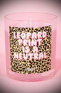 Watermelon Leopard Print Candle image 0