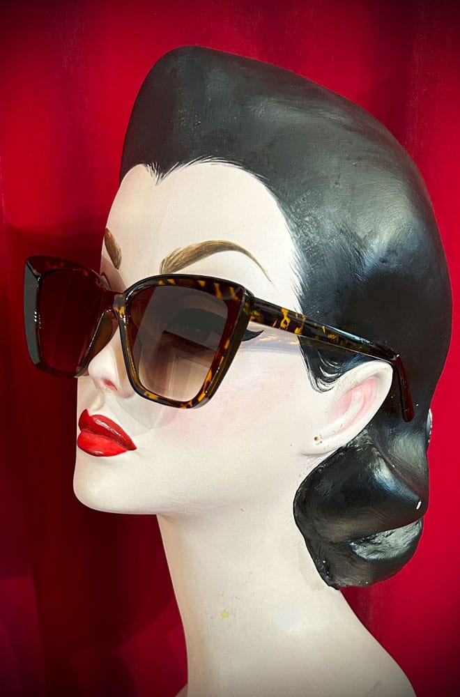 Tortoiseshell Eliza Sunglasses image 0