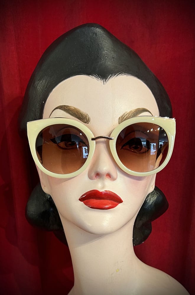 Cream Penelope Sunglasses image 1