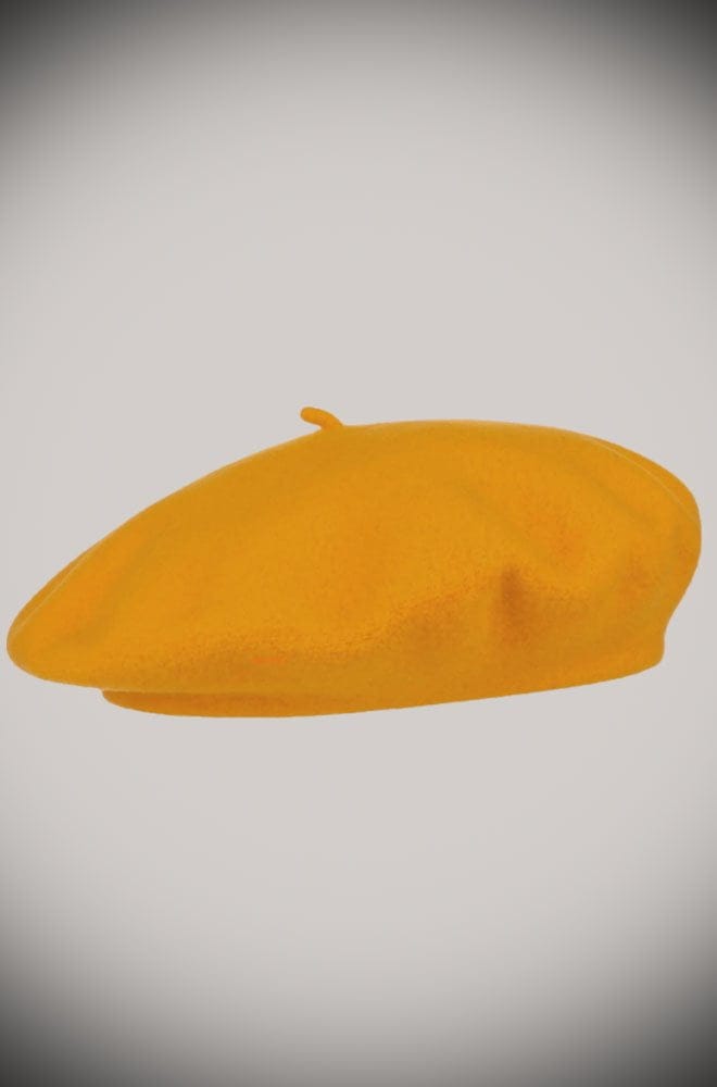 Mustard 40s Beret image 0
