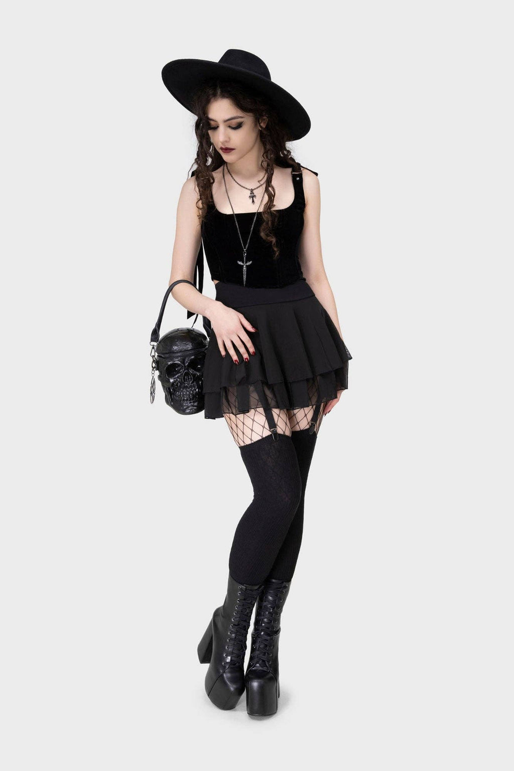 Grave Digger Skull Handbag