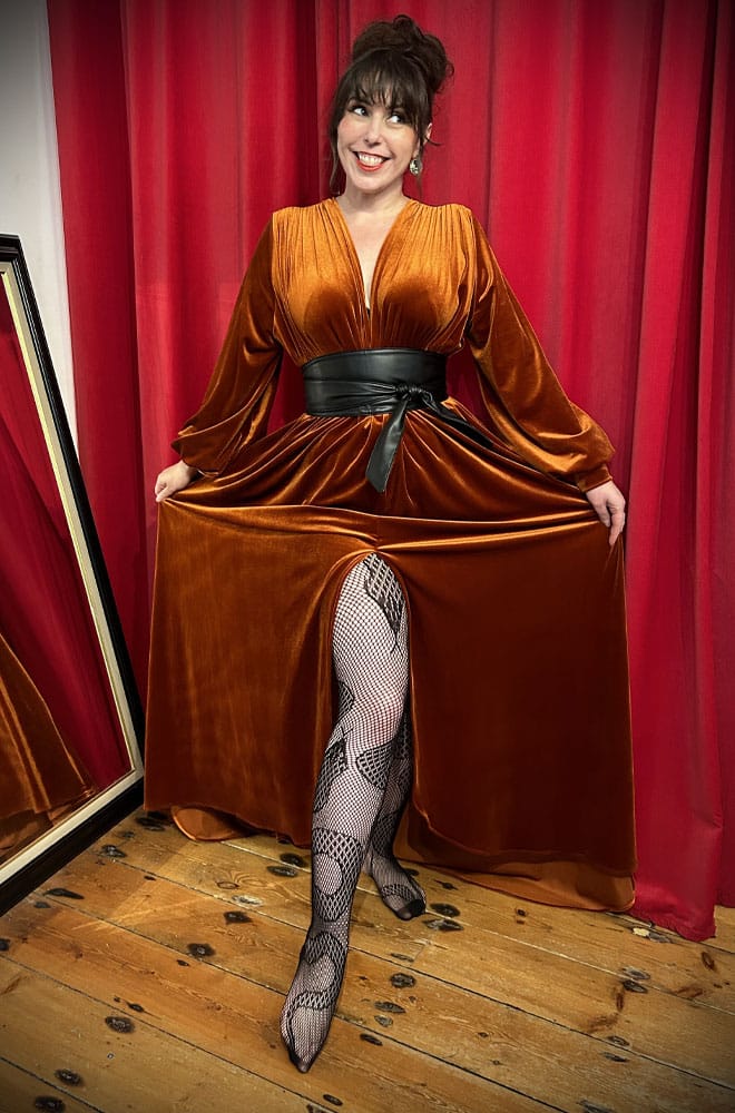 Fishnet Snake Tights image 2