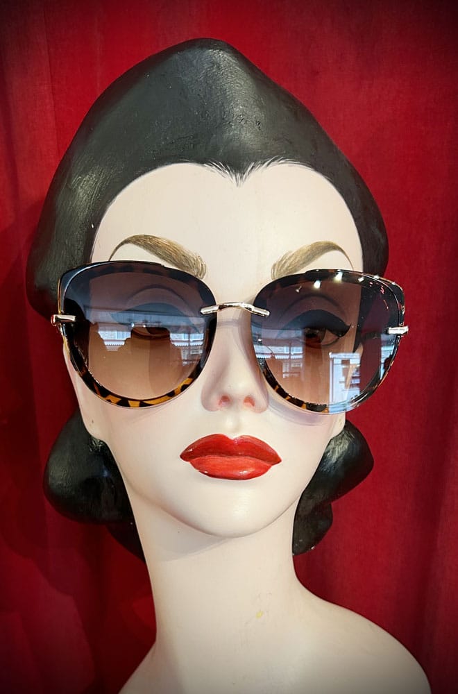 Tortoiseshell Daphne Sunglasses image 1