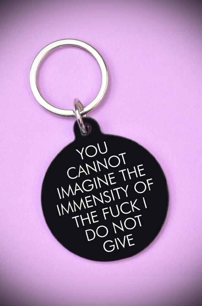 You Cannot Imagine the Immensity Keytag image 0