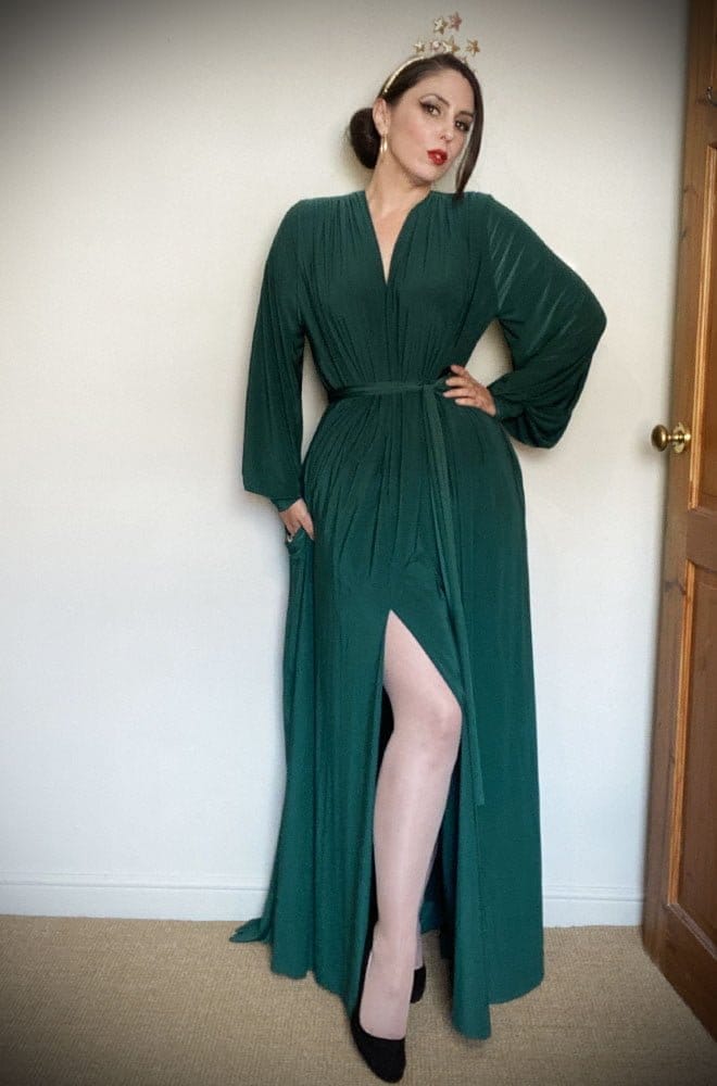 Green Claudia Gown image 7