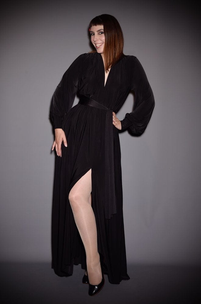 Black Claudia Gown image 8