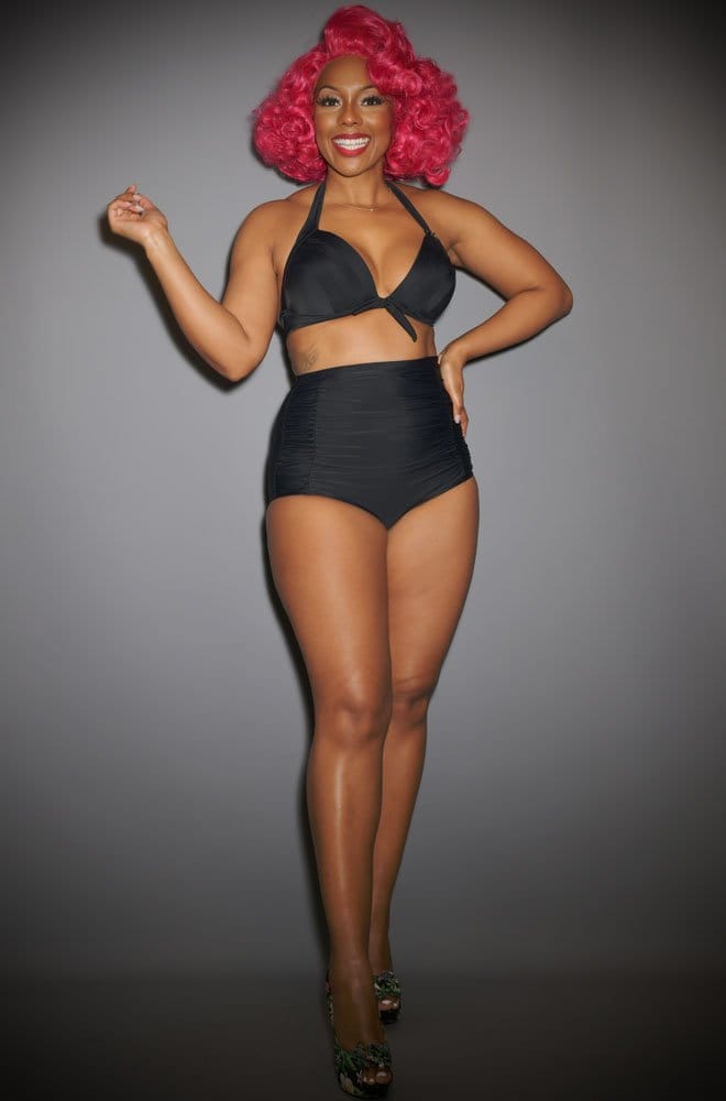 Black Monroe Bikini Top image 6