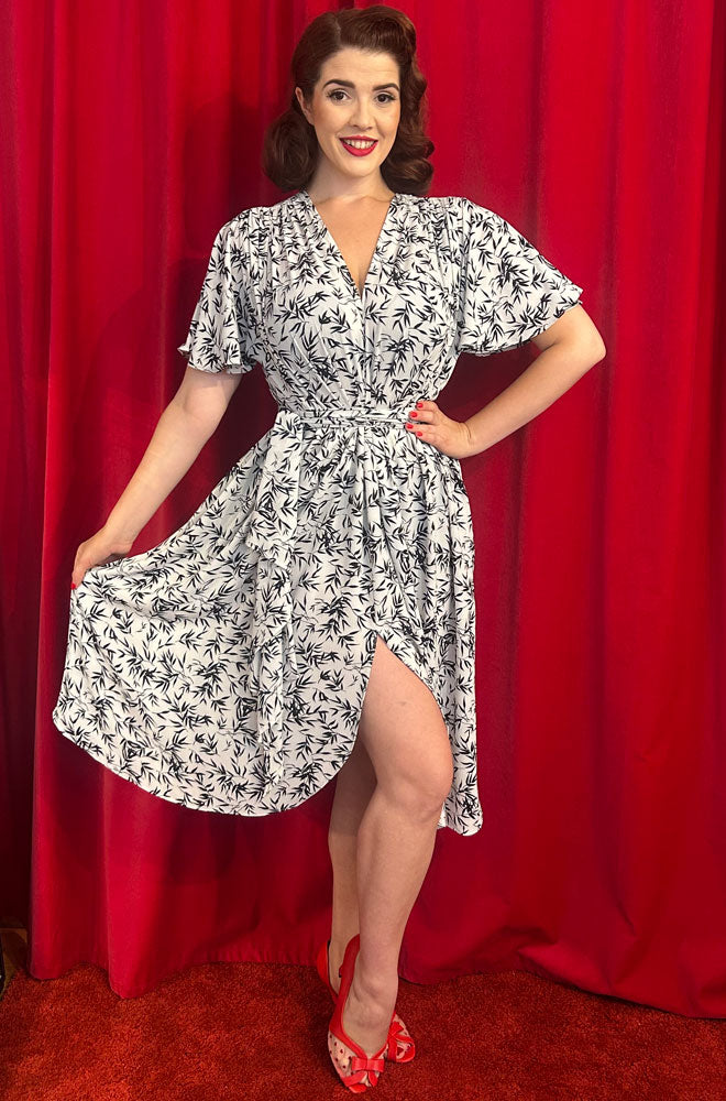 White Bamboo Claudia Dress