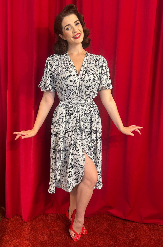 White Bamboo Claudia Dress