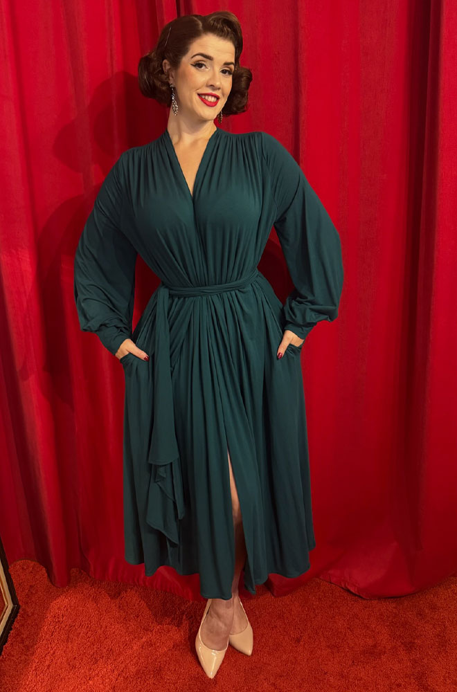 Green Bamboo Claudia Midaxi Dress