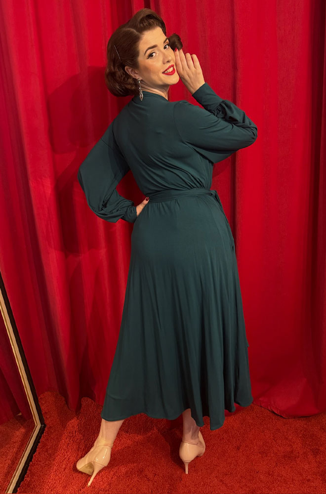 Green Bamboo Claudia Midaxi Dress