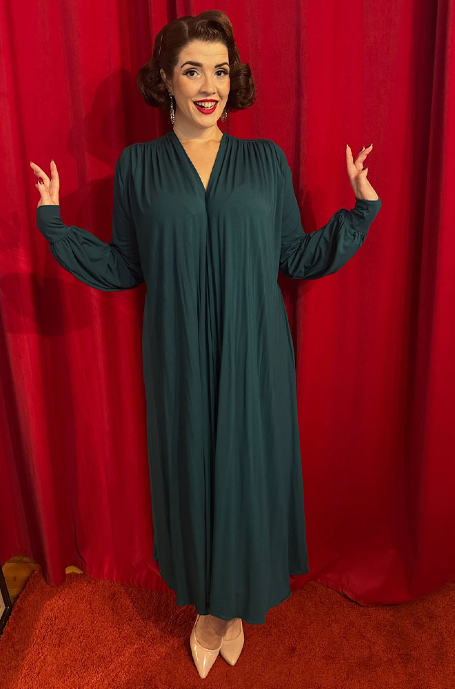 Green Bamboo Claudia Midaxi Dress