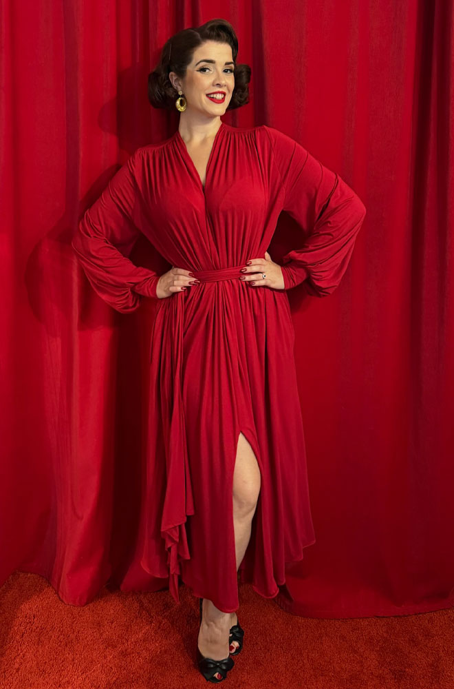 Red Bamboo Claudia Midaxi Dress
