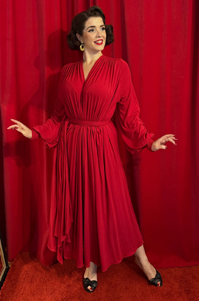 Red Bamboo Claudia Midaxi Dress