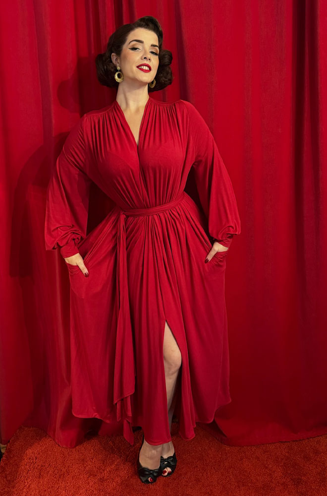 Red Bamboo Claudia Midaxi Dress