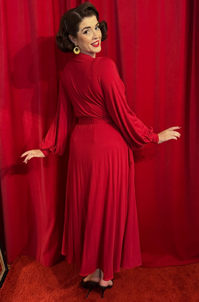 Red Bamboo Claudia Midaxi Dress