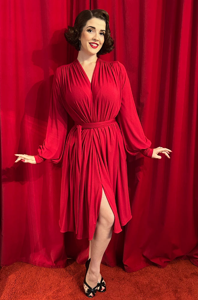 Red Bamboo Claudia Dress