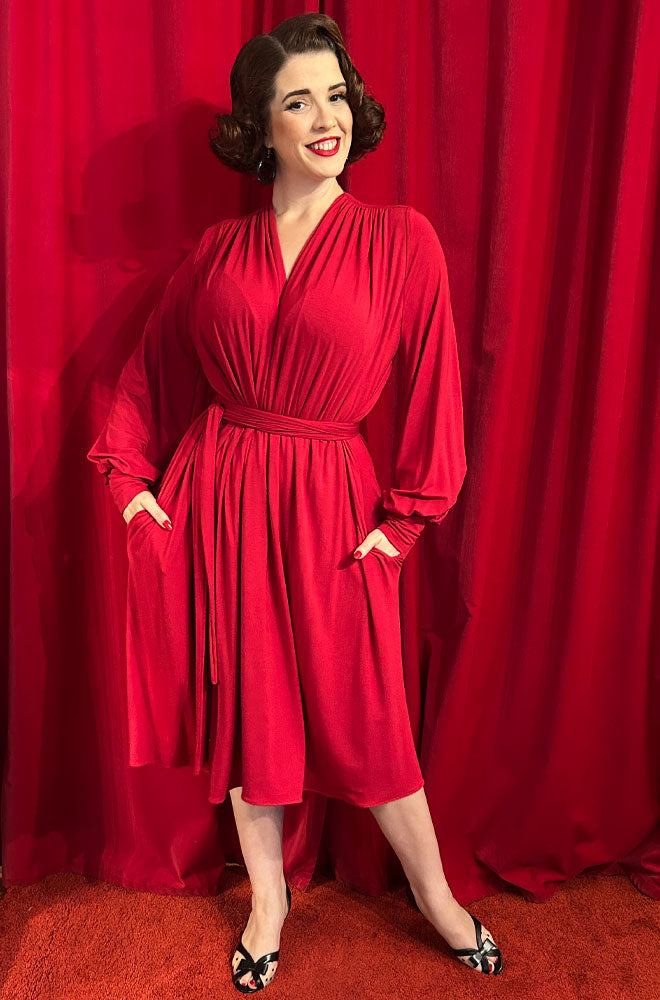 Red Bamboo Claudia Dress