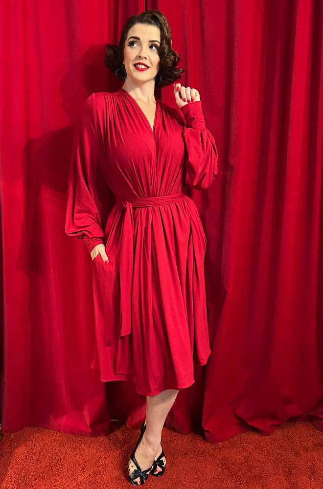 Red Bamboo Claudia Dress