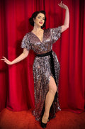 Tea Rose Sequin Claudia Gown