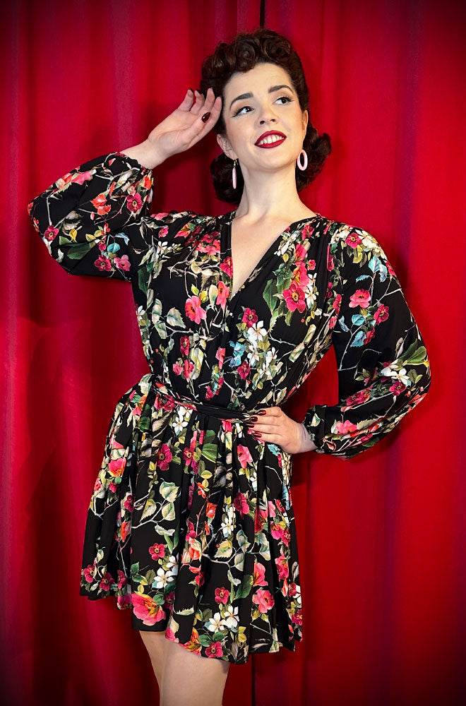 Tropical Bloom Claudina Dress