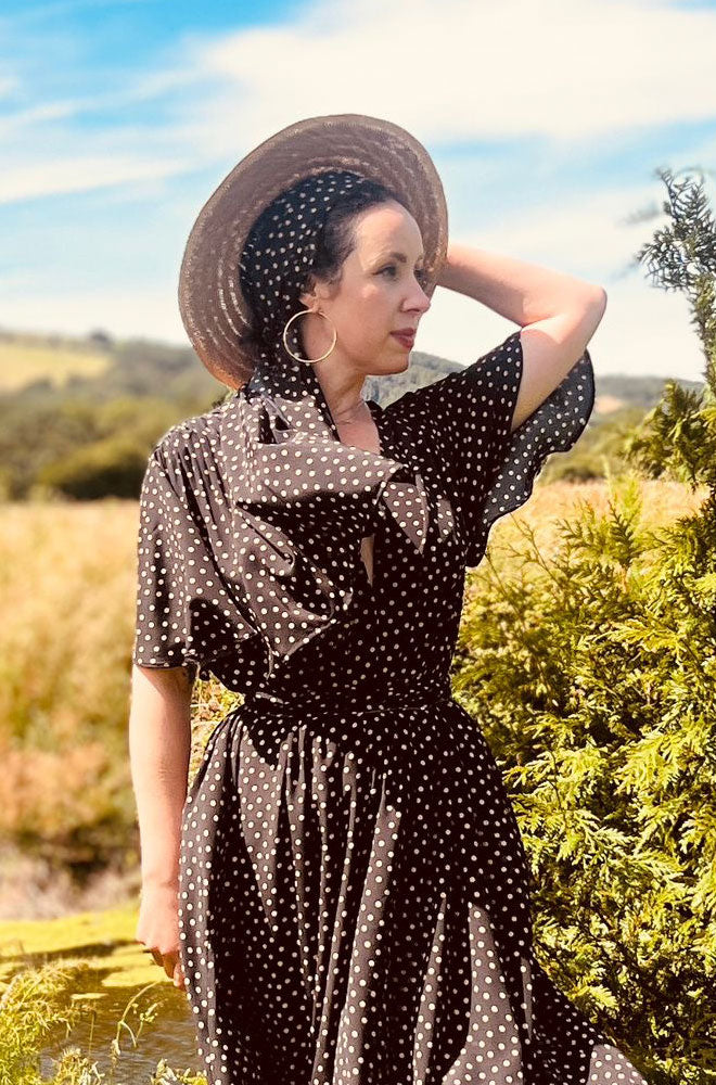 Dotty Hair Scarf