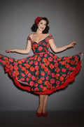 Rosa Scarlett Dress by Alexandra King for Deadly is the Female
