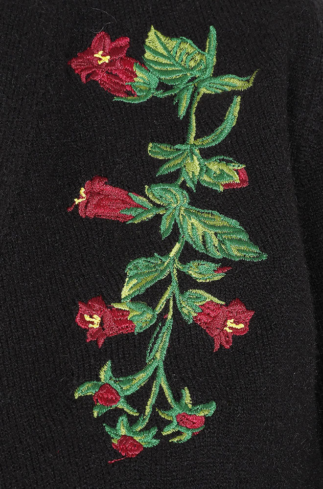 Floral Wrap Cardigan