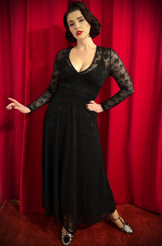 Florence Lace Maxi Dress