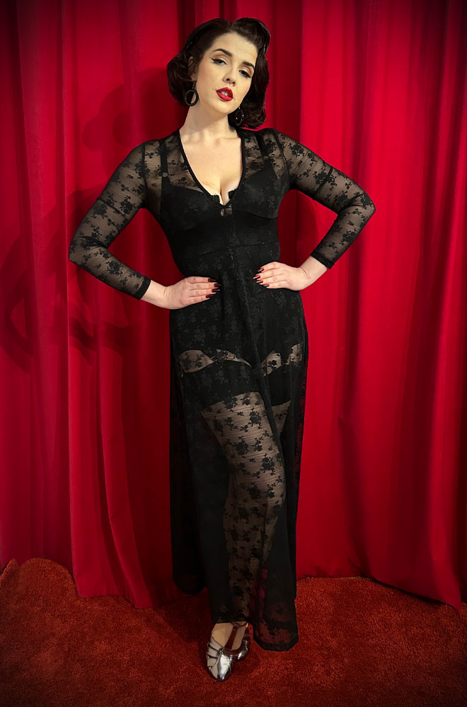 Florence Lace Maxi Dress