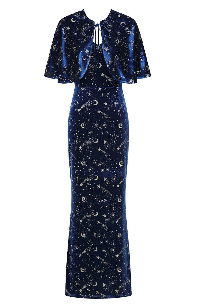 Gloria Velvet Gown and Cape