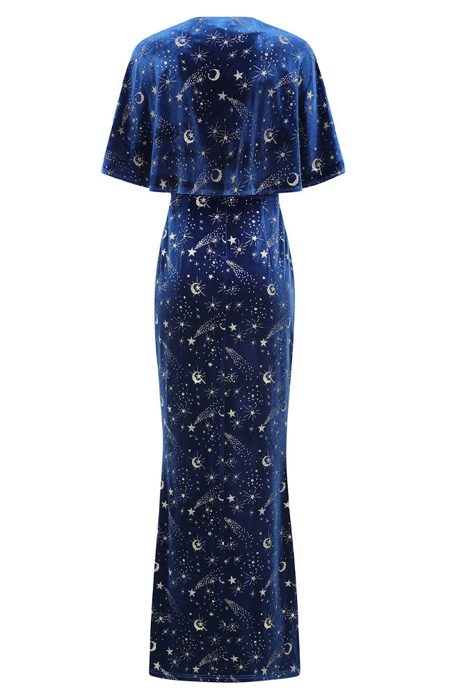 Gloria Velvet Gown and Cape