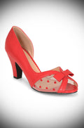 Love Heart Heels in Red