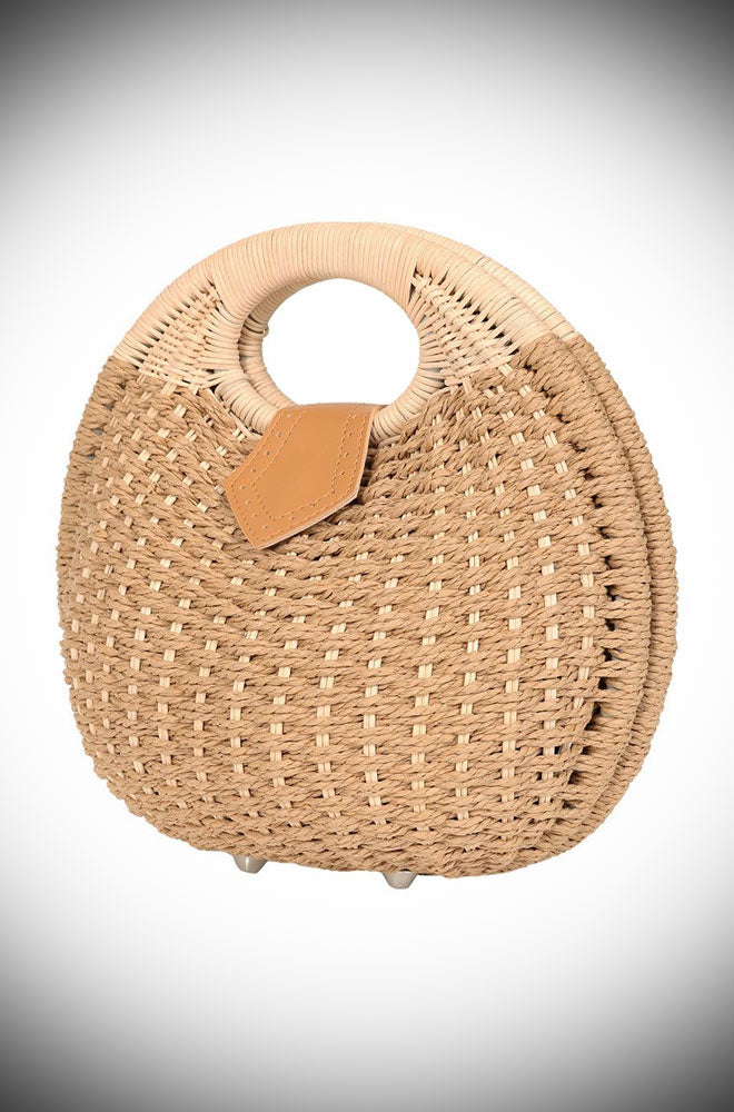Lottie Rattan Bag