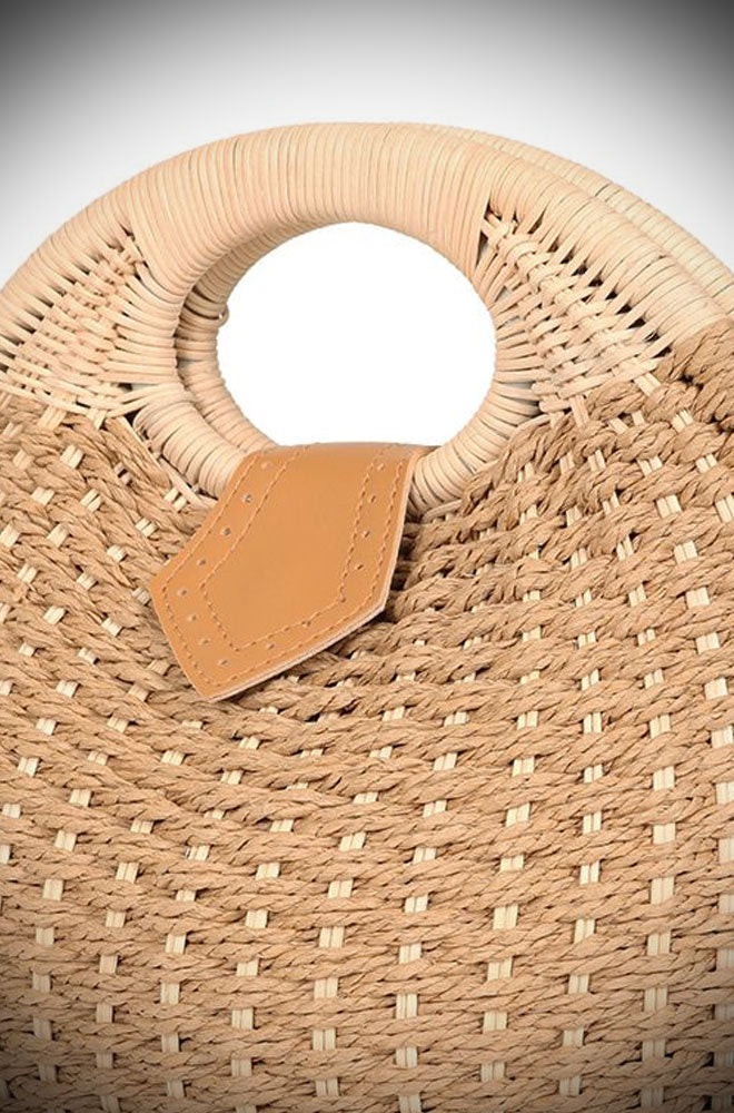 Lottie Rattan Bag