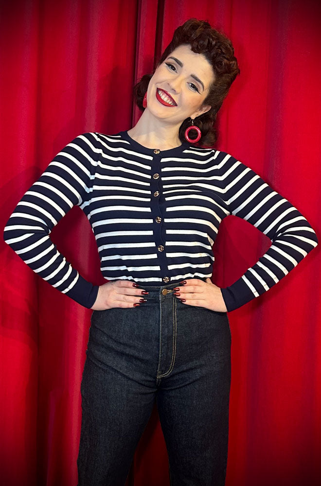 Nautical Cardigan