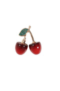 Red Cherry Brooch