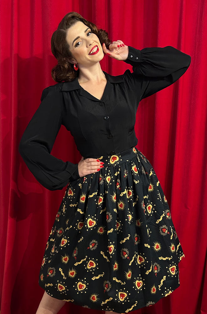 Sacred Heart Swing Skirt