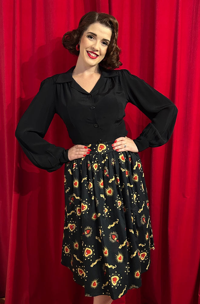 Sacred Heart Swing Skirt