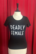 Black Deadly Female T-Shirt