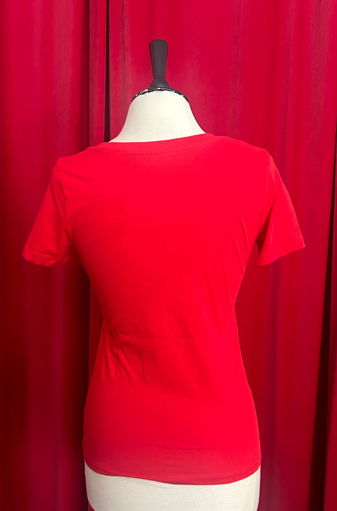 Red Deadly Female T-Shirt