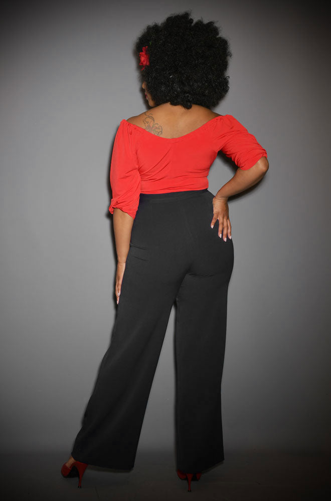 Black Sailor Trousers