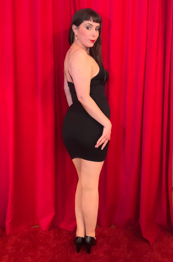 Black Slip Dress