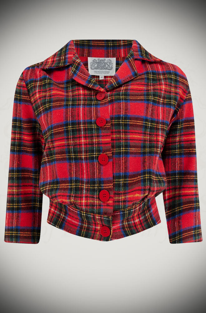Plaid Marion Blouse