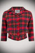 Plaid Marion Blouse