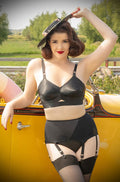 Maitresse Black Suspender Belt