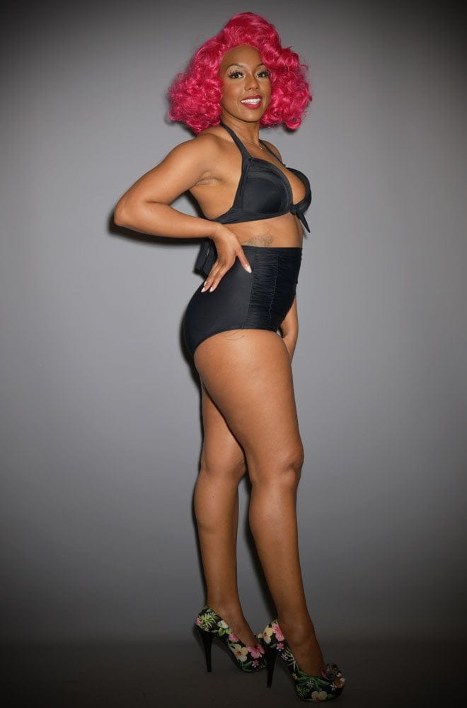 Black Monroe Bikini Bottoms image 3
