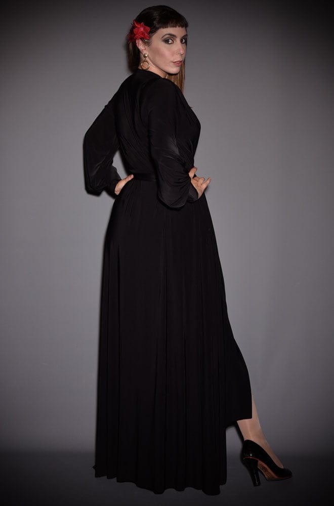 Black Claudia Gown image 10