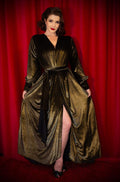 Gold Velvet Claudia Gown image 0